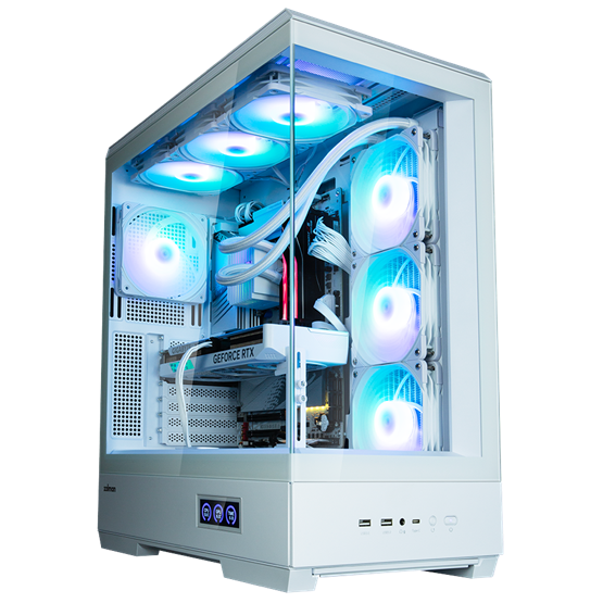  Zalman  Midi  P50 DS  Számítógépház Fehér
