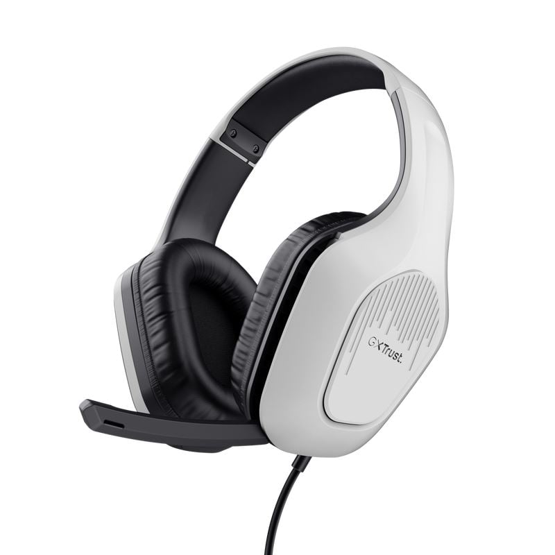 Trust GXT 415PS Zirox gaming headset fekete-fehér Trust GXT 415PS Zirox gaming headset fekete-fehér