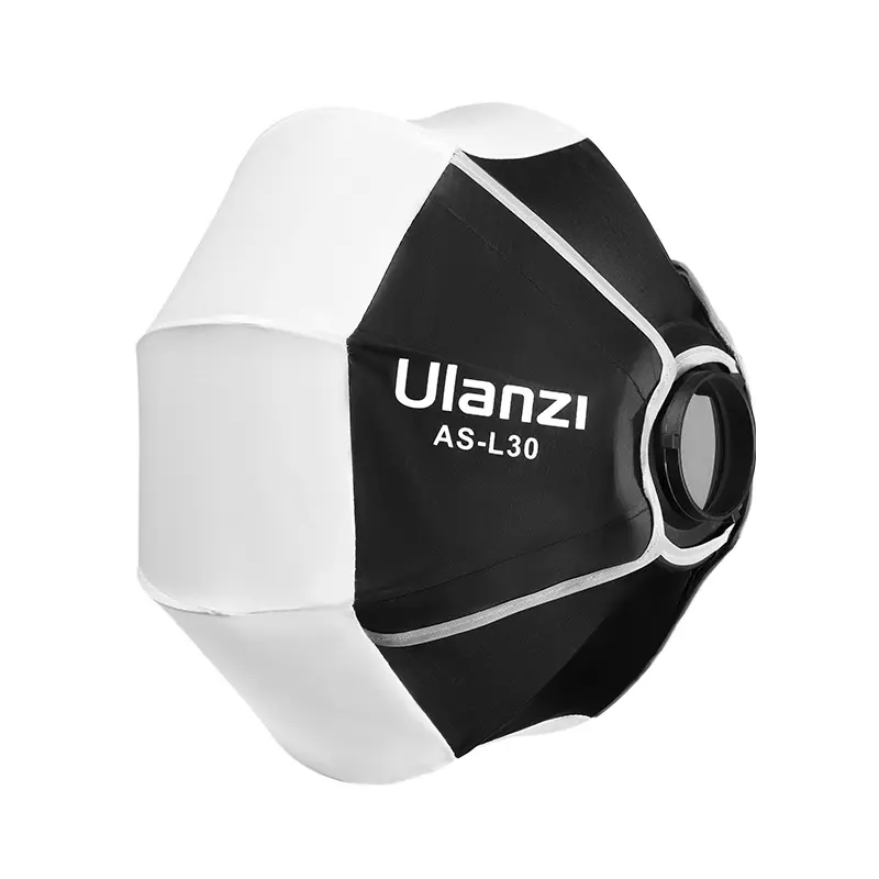 Ulanzi AS-L30 30cm-es nyitható gömb softbox, mini Bowens csatlakozás