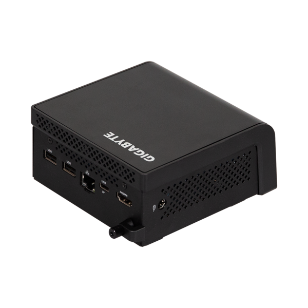 GIGABYTE  BRIX Intel N-series N150 3.6GHz  HDMI  2xDisplayport LAN  WIFI  BT 2.5" HDD hely 3xUSB