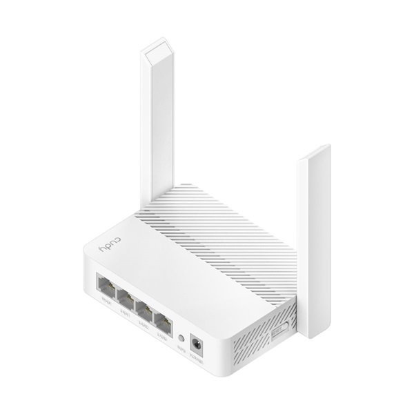 CUDY WR300 egysávos N300 5in1 WIFI fehér Router