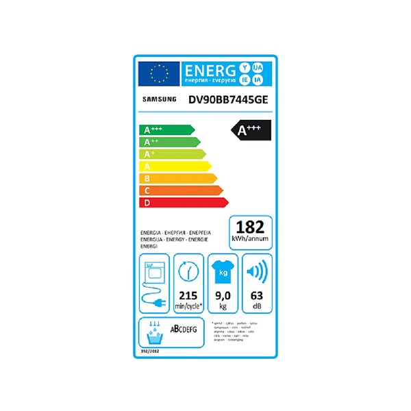 Samsung DV90BB7445GES6 szárítógép