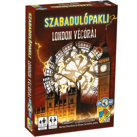 dV Giochi Szabadulópakli: London végórái társasjáték (DAV34113) dV Giochi Szabadulópakli: London végórái társasjáték (DAV34113)