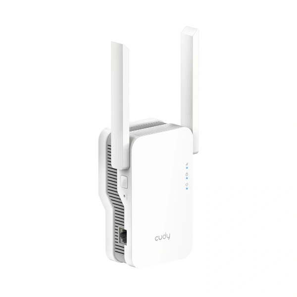 CUDY RE3600 beltéri kétsávos BE3600 WIFI 7 Gigabit LAN Mesh Range extender jelerősítő/hatótávnövelő Fehér