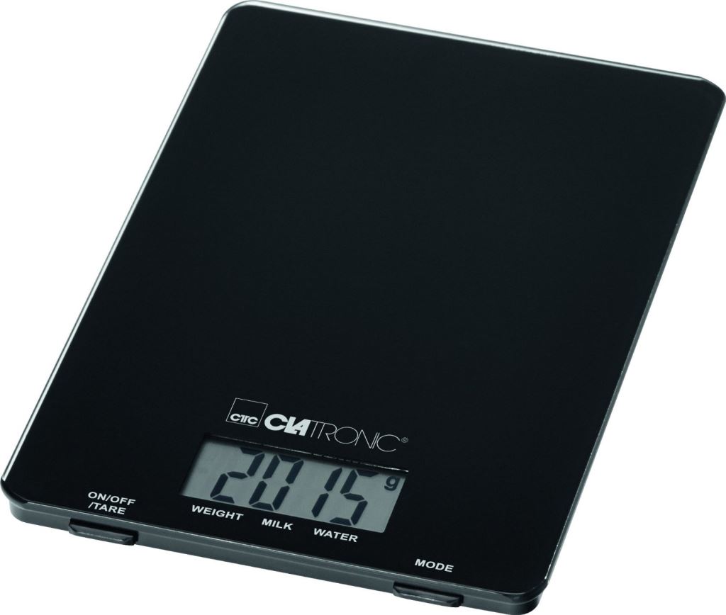 Clatronic KW 3626 digitális konyhai mérleg fekete Clatronic KW 3626 digitális konyhai mérleg fekete