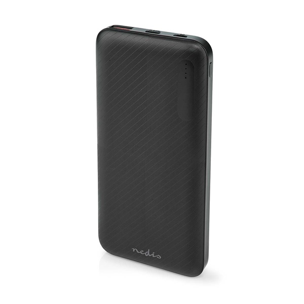 Nedis UPBKPD10000BK hordozható külső akkumulátor 10000mAh powerbank