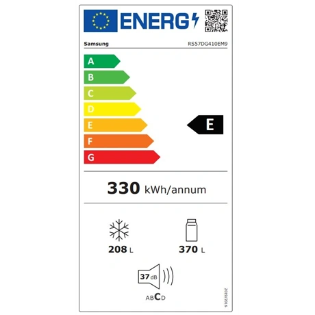 Samsung RS57DG410EM9EO Side by Side hűtőszekrény - E energiaosztály