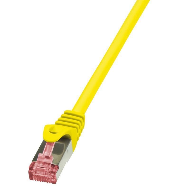 LogiLink S/FTP PIMF patch kábel CAT6 5m sárga (CQ2077S) LogiLink S/FTP PIMF patch kábel CAT6 5m sárga (CQ2077S)