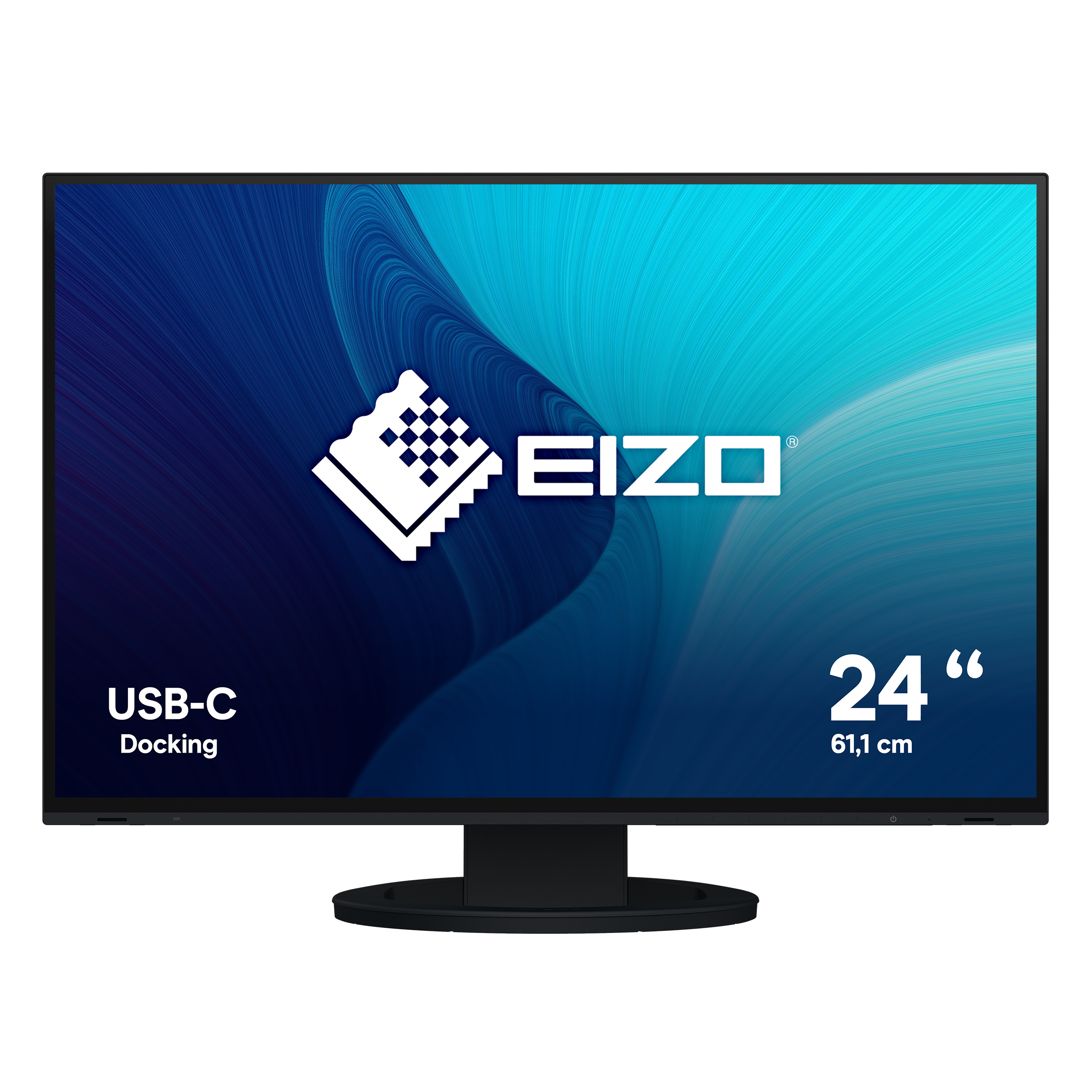 Eizo 24,1" EV2485-BK IPS LED  Monitor - 1920x1200, WUXGA, LED, IPS, 60Hz, 5ms, Hangszóró, Pivot, Fekete