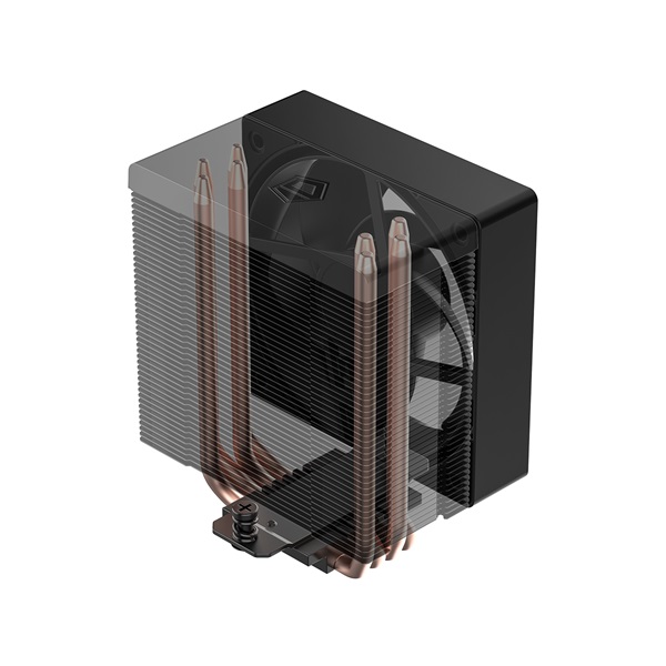 ID-Cooling SE-904-XT ARGB BLACK  29,1dB  max. 80,02 m3/h 4pin csatlakozó  3 db heatpipe  9cm  PWM CPU Cooler