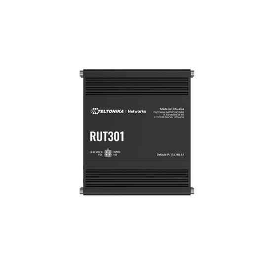 Teltonika 5xRJ45 port  USB  digitális I/O RutOS RMS router