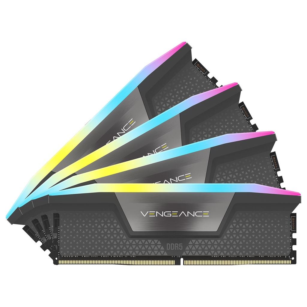 64GB 5600MHz DDR5 RAM Corsair VENGEANCE RGB CL36 (4X16GB) (CMK64GX5M4B5600Z36)