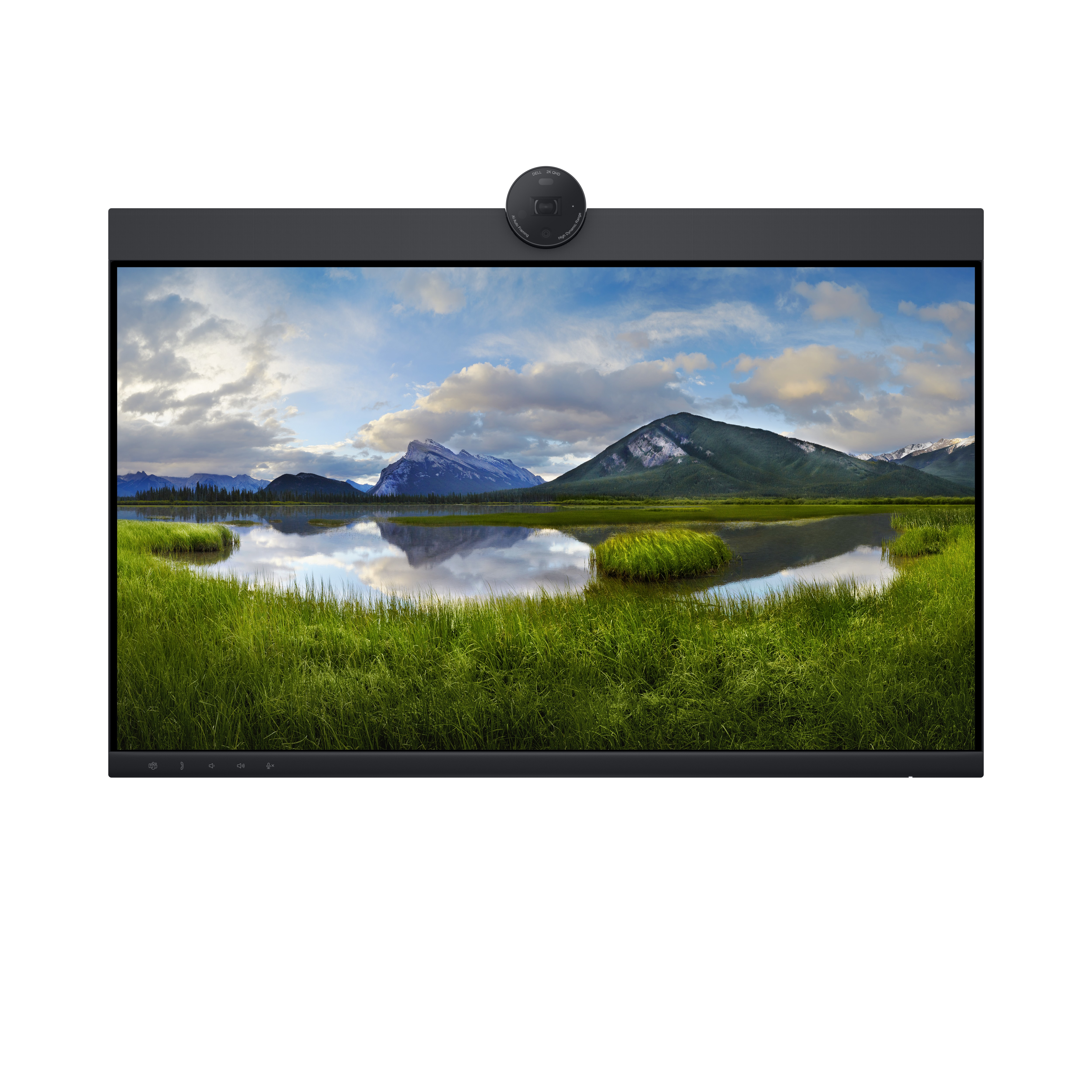 DELL 23.8" P2424HEB videokonferencia monitor - 1920x1080, FHD, IPS, Hangszóró, Fekete-ezüst