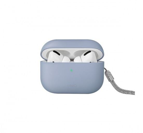 Uniq Lino Hybrid Liquid Apple Airpods Pro 2 tok kék (UNIQ-AIRPODSPRO2-LINOABLU) Uniq Lino Hybrid Liquid Apple Airpods Pro 2 tok kék (UNIQ-AIRPODSPRO2-LINOABLU)