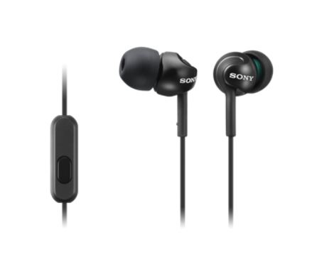 Sony MDR-EX110AP fülhallgató fekete (MDREX110APB.CE7)