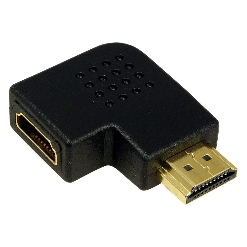 LogiLink 90°-ban hajlított lapos HDMI adapter (AH0008) LogiLink 90°-ban hajlított lapos HDMI adapter (AH0008)