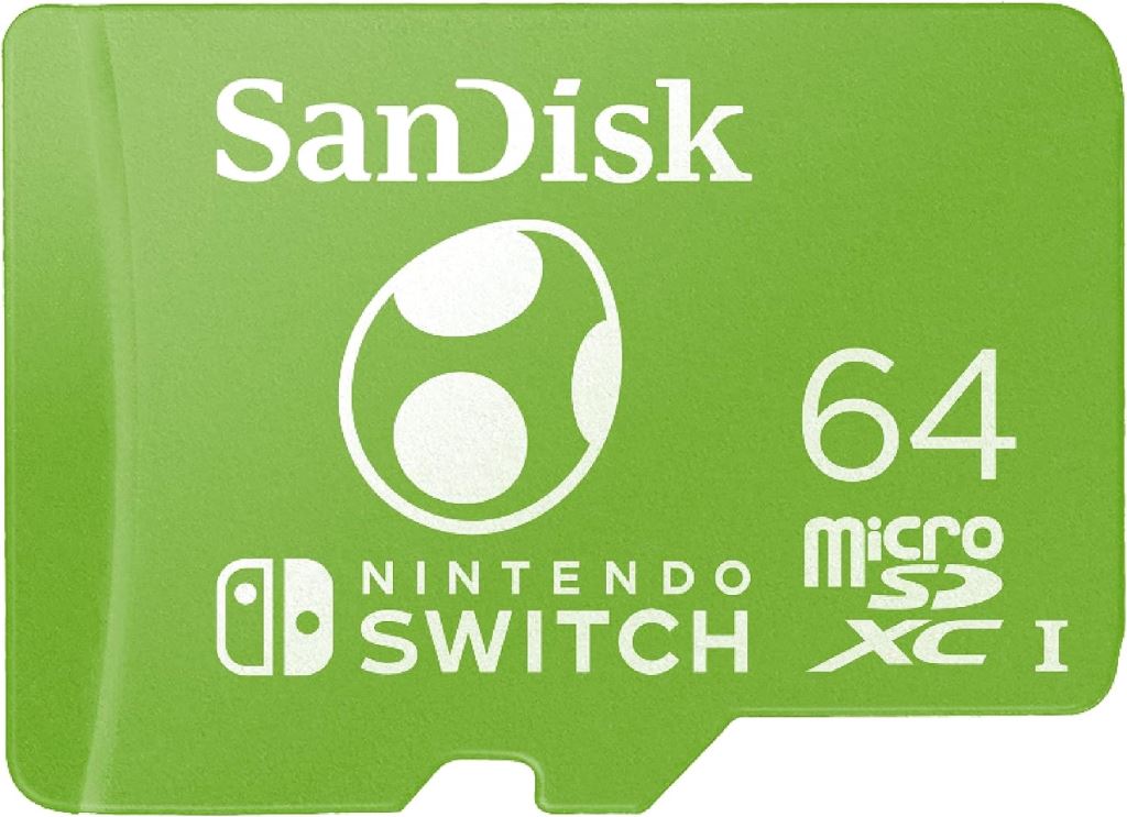 Sandisk 64GB microSDXC Class 10 UHS-I For Nintendo Switch Yosi Edition Memóriakártya Sandisk 64GB microSDXC Class 10 UHS-I For Nintendo Switch Yosi Edition Memóriakártya