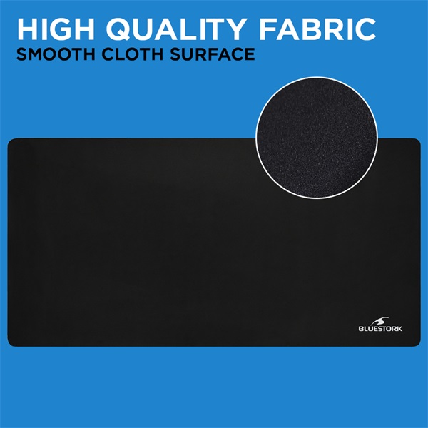Bluestork BS-PAD-XXL 900x450x2mm Egérpad   fekete 