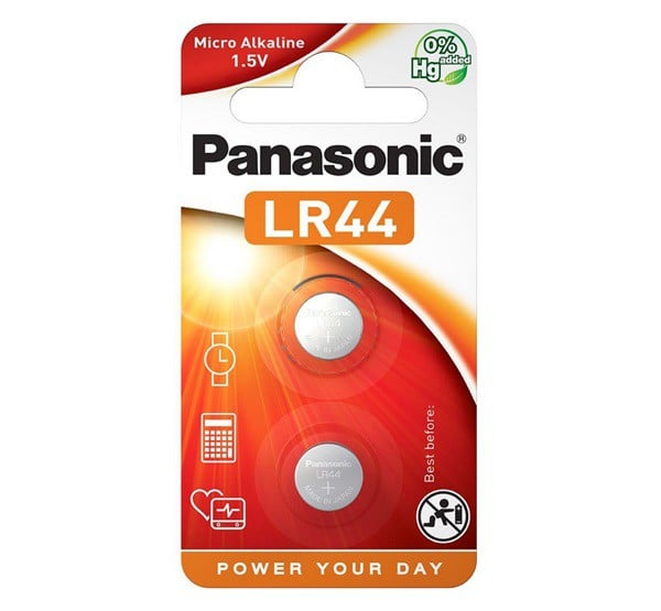 PANASONIC gombelem (LR44EL/2B, 1.5V, alkáli) 2db / csomag (LR44EL-2B) PANASONIC gombelem (LR44EL/2B, 1.5V, alkáli) 2db / csomag (LR44EL-2B)
