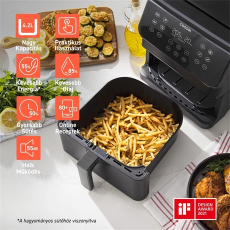 Cosori CAF-P651-KEUR Forrólevegős sütő