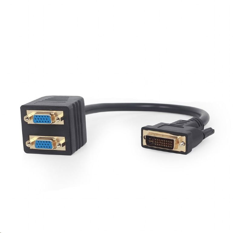 Gembird Cablexpert DVI -- > 2VGA elosztó kábel (A-DVI-2VGA-01) Gembird Cablexpert DVI -- > 2VGA elosztó kábel (A-DVI-2VGA-01)