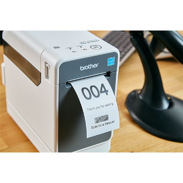 Brother TD-2135N Címkenyomtató Szürke-fehér