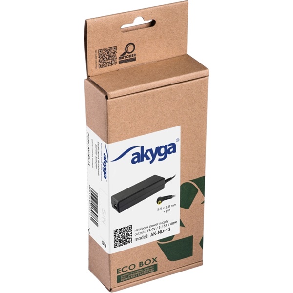 Akyga Notebook Adapter 60W Samsung (AK-ND-13)