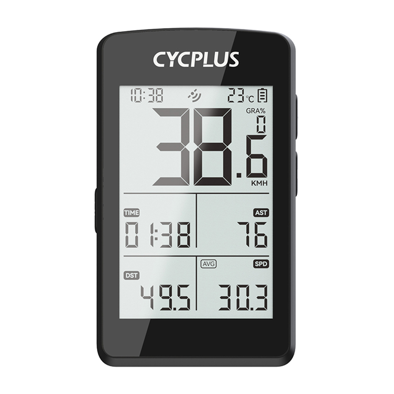Cycplus M3 kerékpáros számítógép - kompatibilis a következőkkel: Strava, Trainingpeaks, stb.