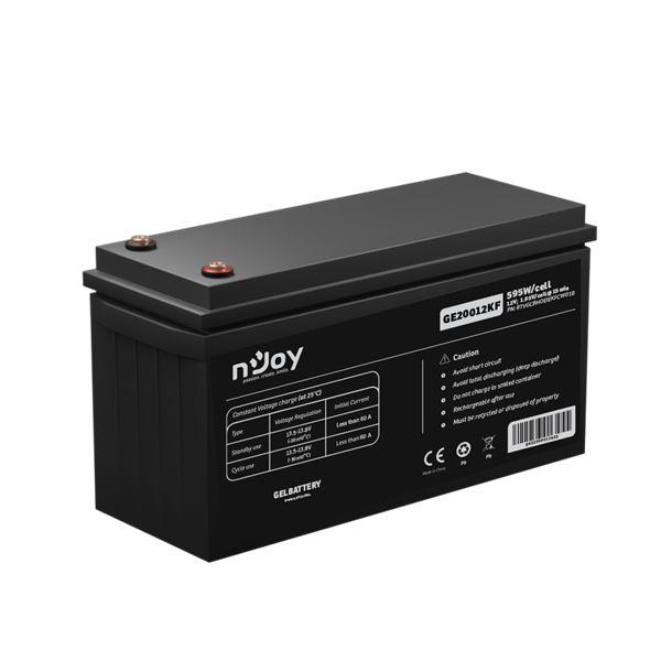 NJOY GE20012KF 12V/200Ah T11 zárt gondozás mentes GEL Akkumulátor 