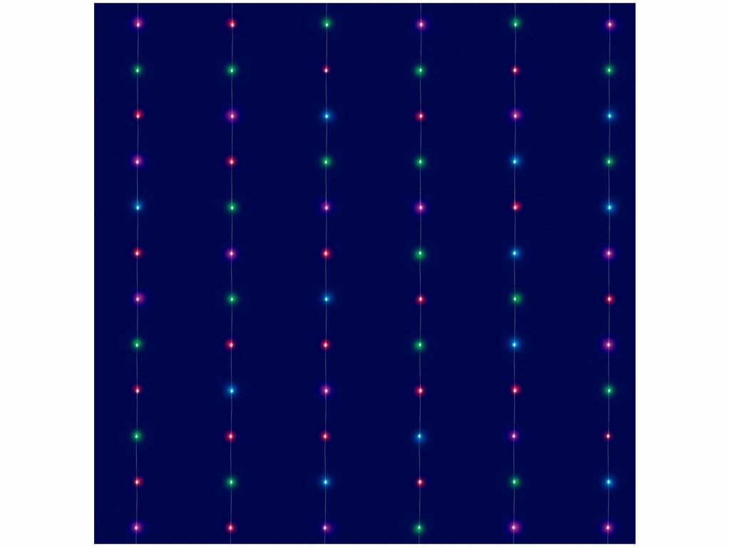 Somogyi LEDS120CV-2 iSparkle applikációval vezérelhető RGB micro LED fényfüggöny