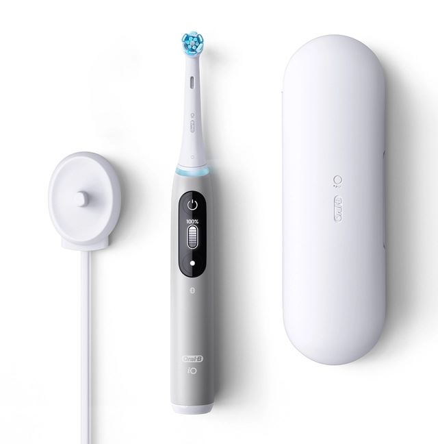 Braun Oral-B iO6 elektromos fogkefe szürke (10PO010327) Braun Oral-B iO6 elektromos fogkefe szürke (10PO010327)