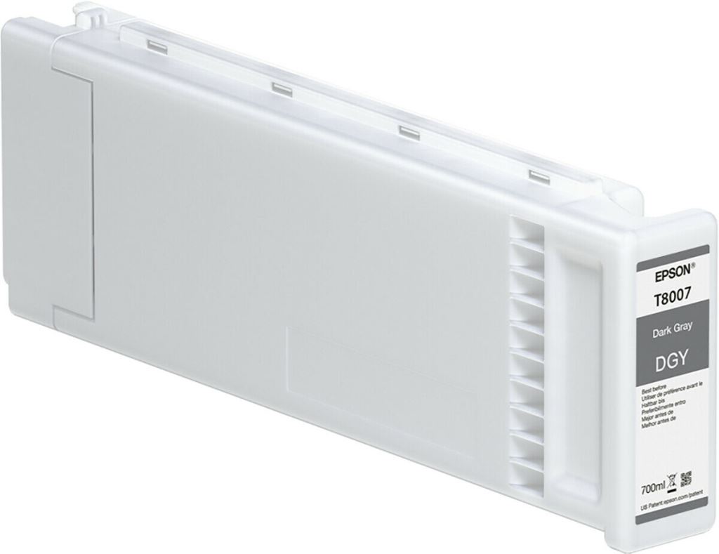 Epson T800700 UltraChrome PRO tintapatron 700ml sötétszürke (C13T800700) Epson T800700 UltraChrome PRO tintapatron 700ml sötétszürke (C13T800700)
