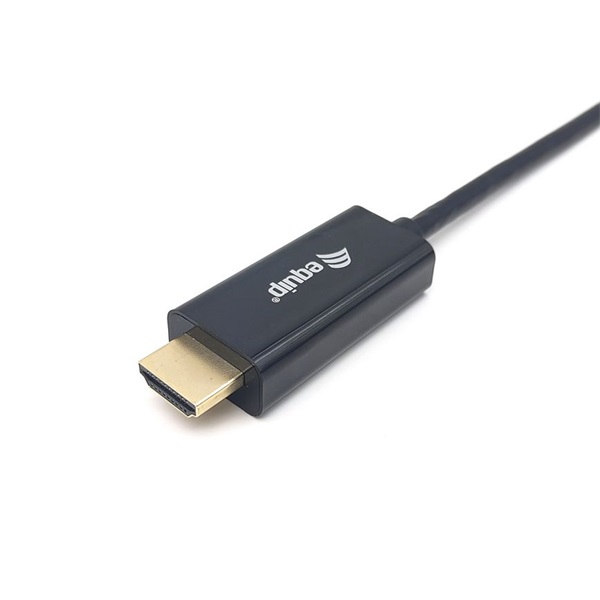 Equip Kábel - (USB-C to HDMI, apa/apa, 4K/30Hz, műanyag burkolat, 1m) (133411)