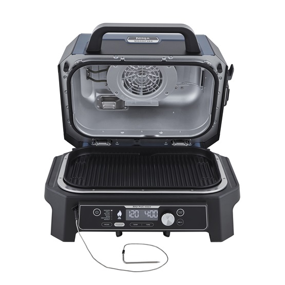 Ninja OG901EU Woodfire Pro Connect XL Elektromos Grill és Füstölő Kék-Fekete Ninja OG901EU Woodfire Pro Connect XL Elektromos Grill és Füstölő Kék-Fekete
