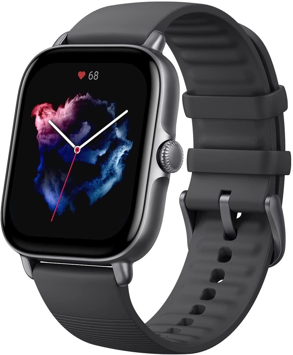 Amazfit GTS 3 okosóra Graphite Black (W2035OVN)