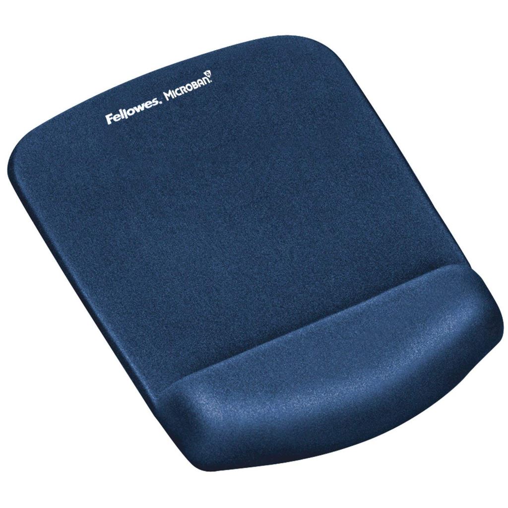 Fellowes Plush Touch egéralátét csuklótámasszal kék (9287302) Fellowes Plush Touch egéralátét csuklótámasszal kék (9287302)
