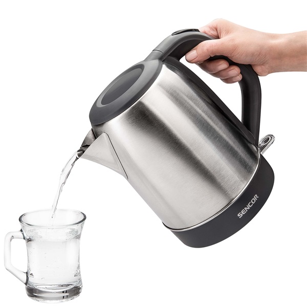 Sencor SWK 1711SS 1,7l inox-fekete vízforraló