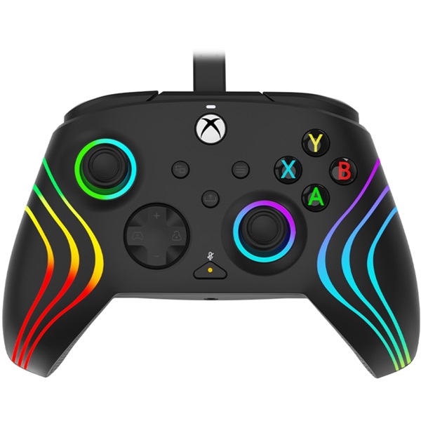 PDP Afterglow Wave Xbox Series X|S/Xbox One/PC 3,5 mm audio Lighting vezetékes kontroller PDP Afterglow Wave Xbox Series X|S/Xbox One/PC 3,5 mm audio Lighting vezetékes kontroller