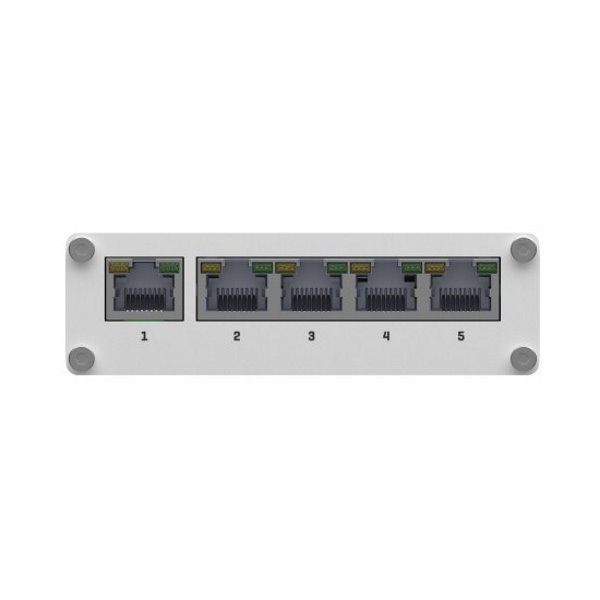 Teltonika TSW110000000 5x GbE LAN nem menedzselhető L2 switch Teltonika TSW110000000 5x GbE LAN nem menedzselhető L2 switch