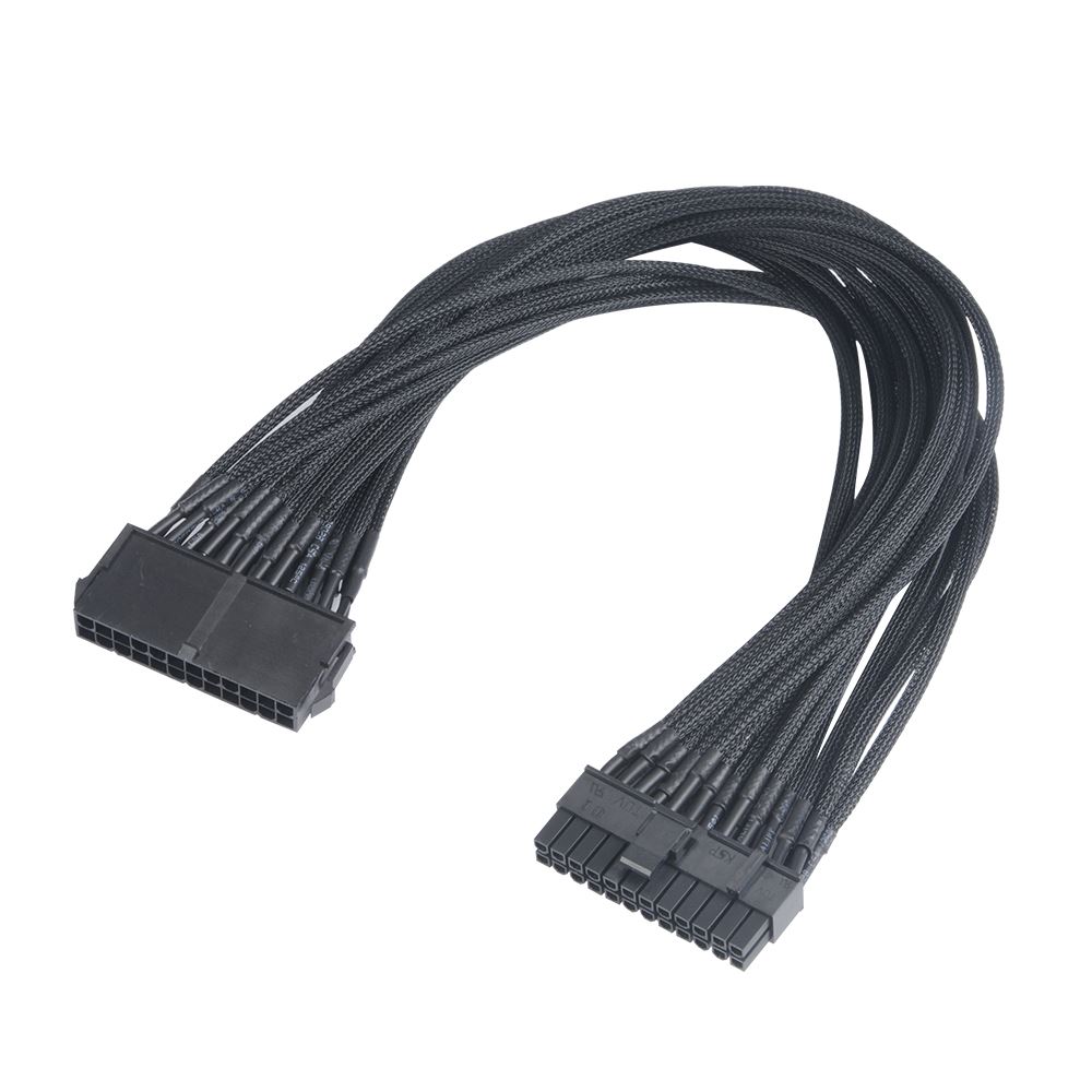 Akasa AK-CBPW06-40BK Flexa P24 24pin ATX hosszabbító kábel 40cm fekete Akasa AK-CBPW06-40BK Flexa P24 24pin ATX hosszabbító kábel 40cm fekete