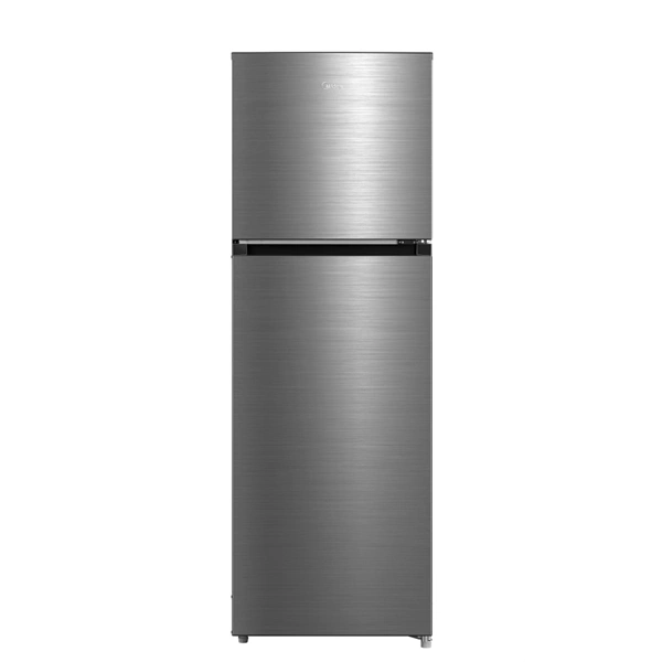 Midea MDRT385MTE46 Hűtő:206L Fagyasztó:60L  No frost Felülfagyasztós hűtőszekrény Inox