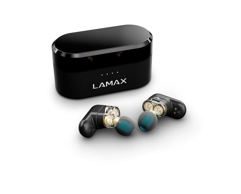 LAMAX Duals1 TWS Bluetooth fülhallgató fekete (LMXDU1)