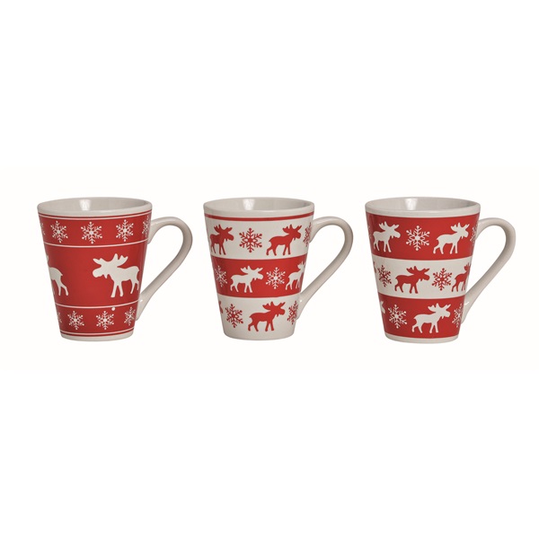Karácsonyi 10cm rénszarvasos kerámia bögre Karácsonyi 10cm rénszarvasos kerámia bögre