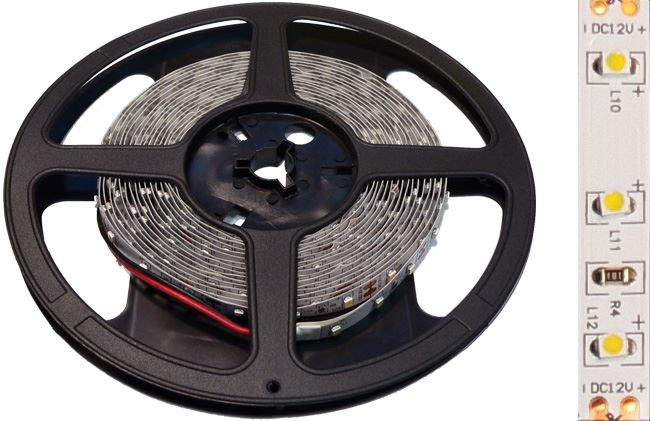 Sunwor 3528-60D WW Dupla LED szalag 5 m meleg fehér (114417) Sunwor 3528-60D WW Dupla LED szalag 5 m meleg fehér (114417)