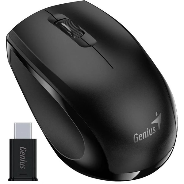 Genius NX-8006S Type-C vezeték nélküli fekete csendes egér Genius NX-8006S Type-C vezeték nélküli fekete csendes egér