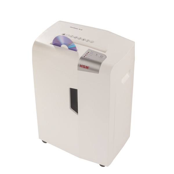 HSM Securio X15 Iratmegsemmisítő Fehér