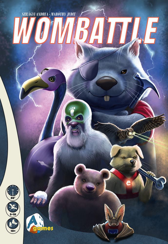 A-Games Wombattle magyar nyelvű társasjáték (18648182)