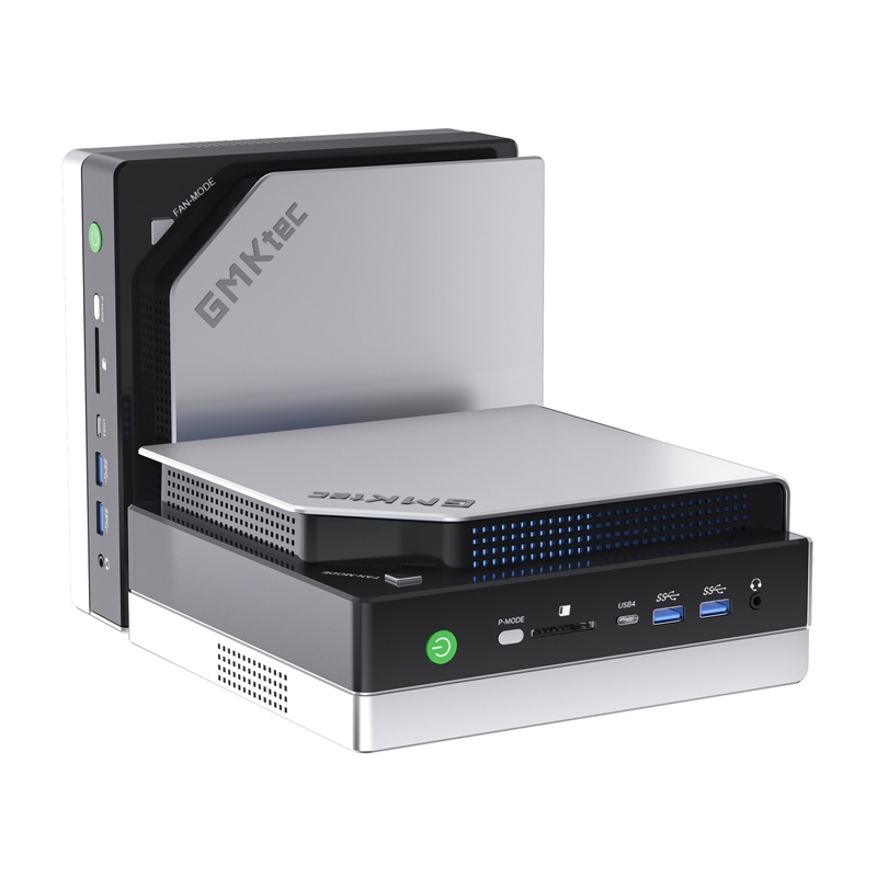 GMKtec EVO-X2 Ryzen AI Max+ 395 mini PC 64 GB RAM-mal, 1 TB-os SSD-vel és Windows 11 Pro operációs rendszerrel