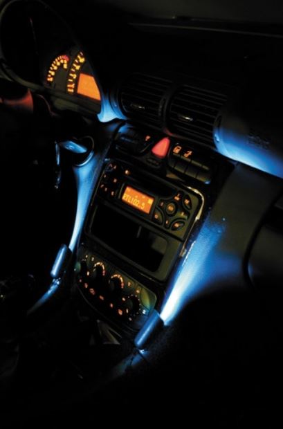 LED világítás projektoros kék (0170457)