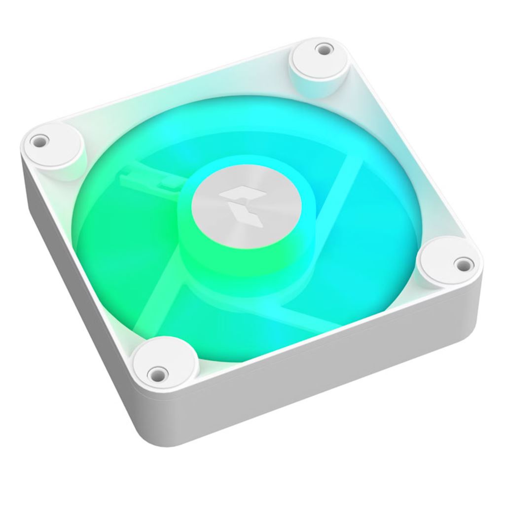 APNX 4711099474394 FP1 120mm ARGB hűtő ventilátor fehér APNX 4711099474394 FP1 120mm ARGB hűtő ventilátor fehér
